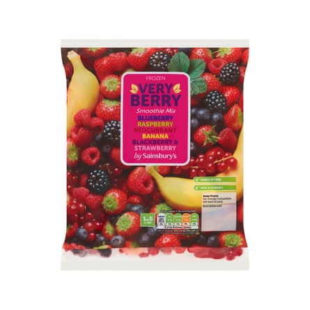 Sainsbury’s Frozen Very Berry Smoothie Mix 450g