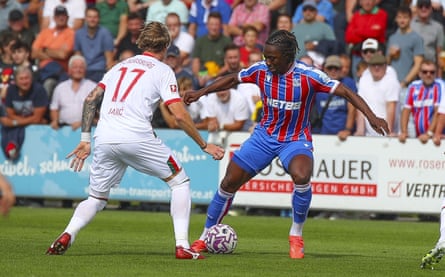 Eberechi Eze in pre-season action for Palace.
