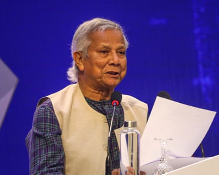 Muhammad Yunus, the leader of Bangladesh’s interim government
