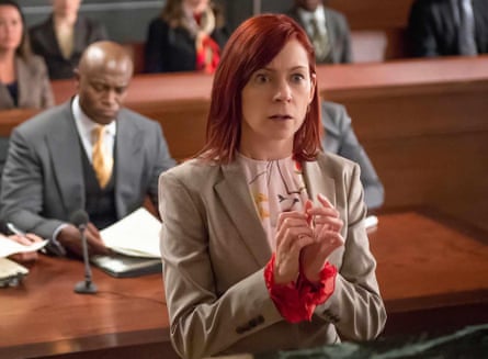 Carrie Preston as Elsbeth Tascioni in court in The Good Wife.