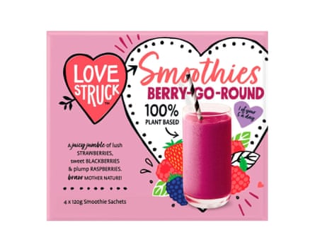 Love Struck Raspberry, Blackberry & Strawberry Smoothie Mix