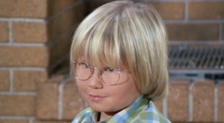 Cousin Oliver (Robbie Rist) in The Brady Bunch.