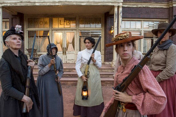 Godless cast