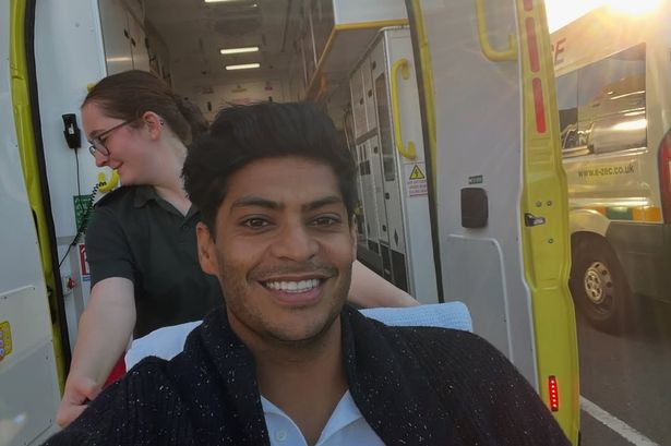 BBC presenter taken to hospital after 'battling his body with a health issue'