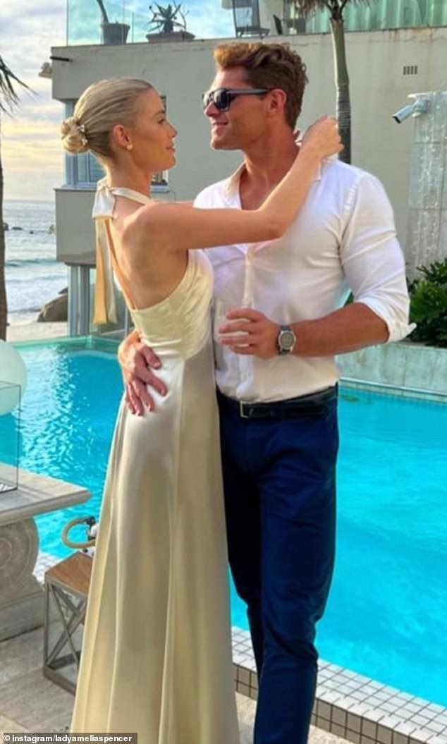 Charles skipped daughter Amelia Spencer's 2023 wedding to Greg Mallett in South Africa