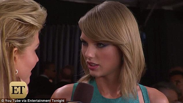 Taylor Swift made her feelings very clear at the 2015 Grammys when talk turned from the awards show to her love life