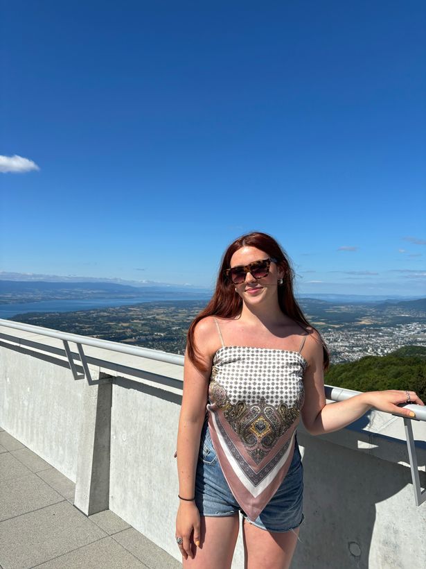 Emily Malia, Journalist, in Geneva, Switzerland 