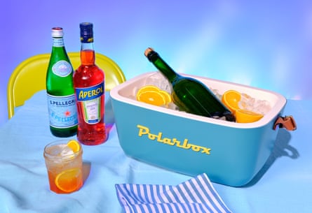 Rukmini Iyer’s Aperol spritz station