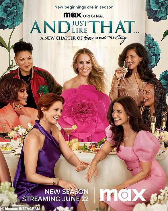 Debut: One of the burning questions heading into And Just Like That was whether or not the characters will even address the absence of Samantha, and it was answered very early on