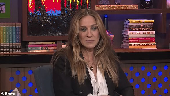 Sarah admits: Parker insisted yet again that she never had any major drama with Cattrall, though she admitted being 'disappointed' that the third movie didn't happen, during an appearance on Bravo's Watch What Happens Live