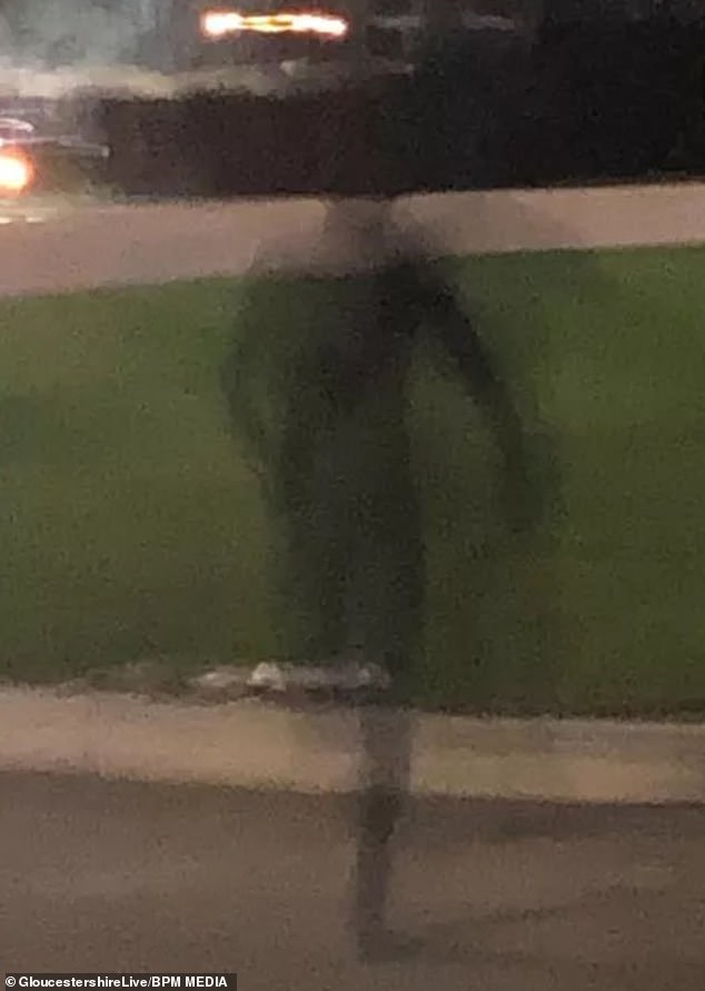 In October 2023, a gimp sighting (pictured) was recorded by trick-or-treaters in Gloucester, who spotted a figure clad head-to-toe in black as they celebrated Halloween