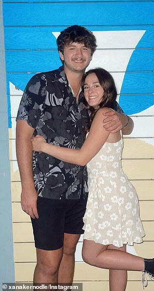 Young couple Ethan Chapin and Xana Kernodle were found in her room on the second floor