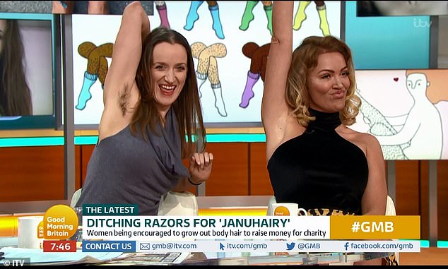 The comedian previously debated Piers Morgan on Good Morning Britain where she revealed that she embraces her natural body hair
