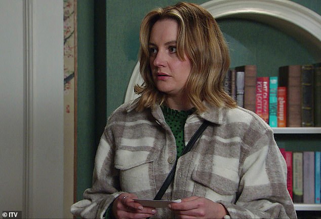 The soapstar, who played killer Ella Forster in the ITV programme, shared a heartwarming update to announce her happy news