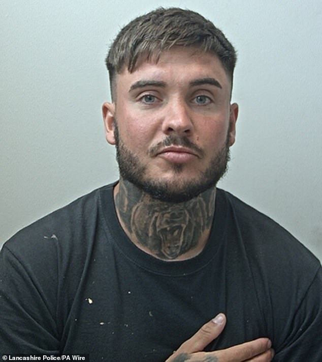 Ryan Wellings (pictured) was arrested while serving a sentence for abusing his fiancée Kiena Dawes before she took her own life