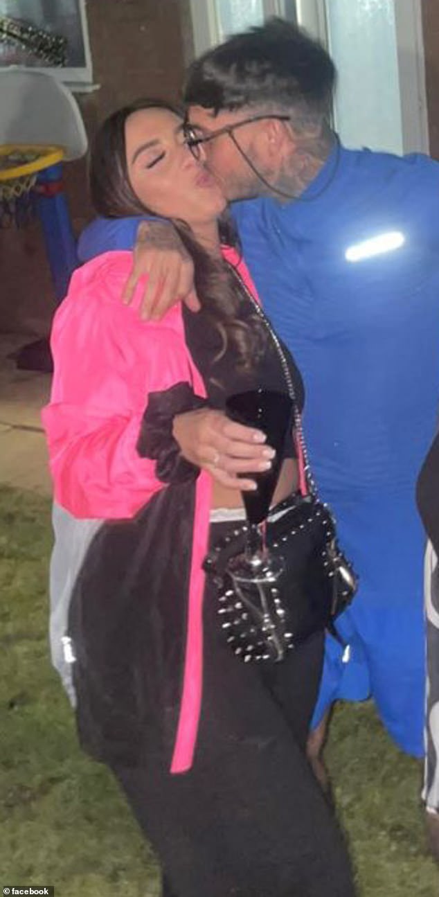 Croft, 28, pictured alongside Wellings, agreed to 'step down' from her job as at a beauty salon in Blackpool in the wake of the trial