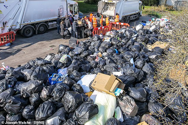 In April, the British Army was called in to rodent-ridden Birmingham after pest control experts labelled the city 'apocalyptic' due to the bin strikes taking place at the time
