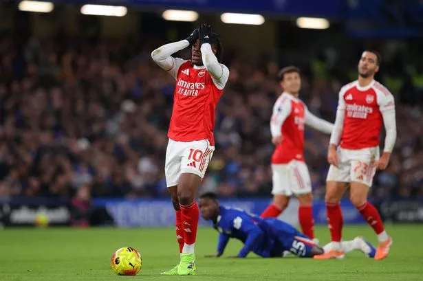 Arsenal were unable to down ten-man Chelsea