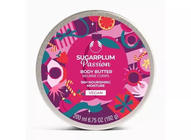 The Body Shop Sugarplum Passion Body Butter