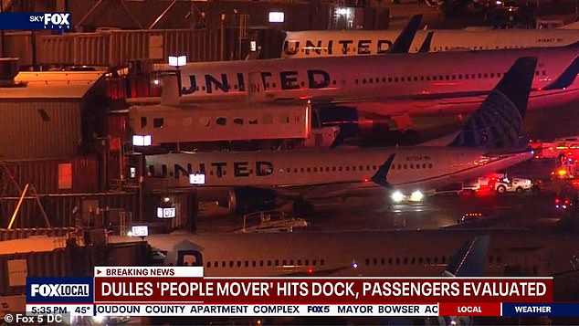 Authorities say 18 people were injured in the collision at around 4.30pm