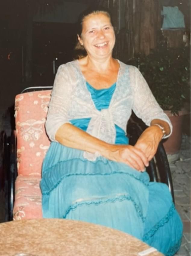 Ms Holland was nearly three metres into the carriageway when the bike hit her