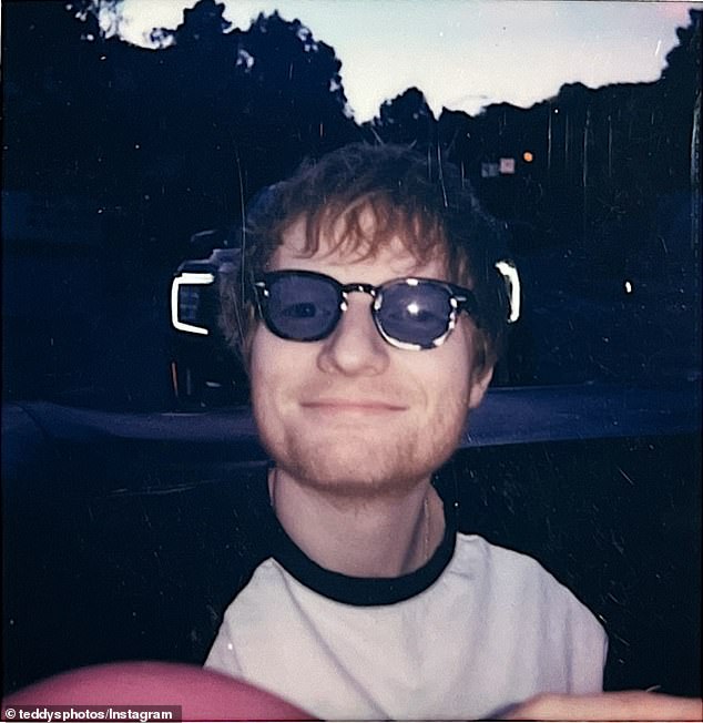 He promoted his updated album via Instagram on Saturday, sharing a slew of behind-the-scenes Polaroid photos from his studio sessions