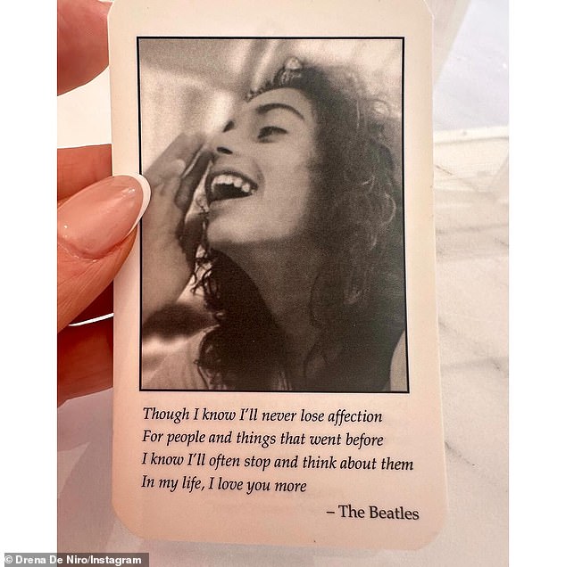 Her post came in the wake of a major breakthrough in the investigation into her son's 2023 death