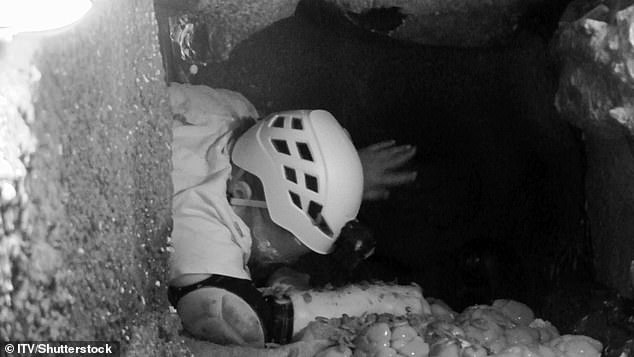 In the hope of winning as much food for camp, Lisa crawled into a blackout mind to recover crystals