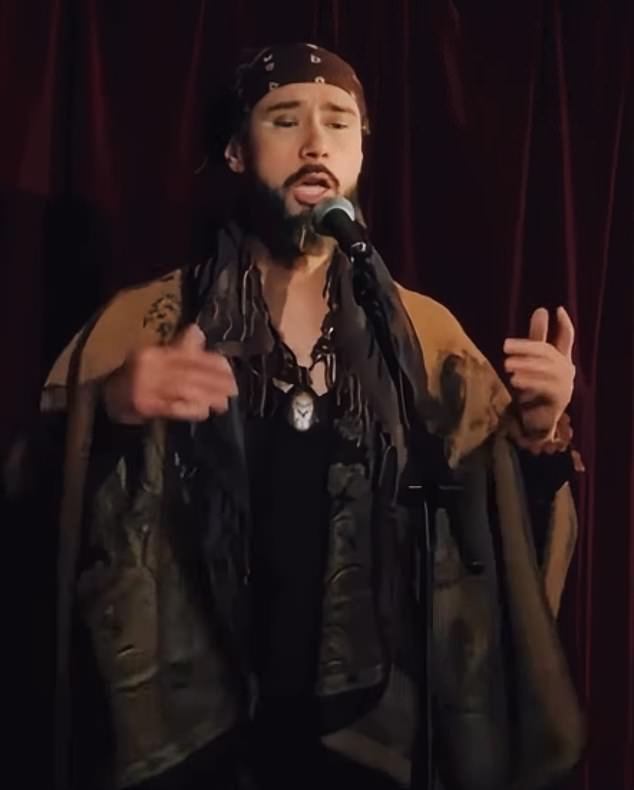 As well as dedicating his life to being a 'Reiki healer and inner explorer' he continues to have a passion for music and recently returned to touring as his new self