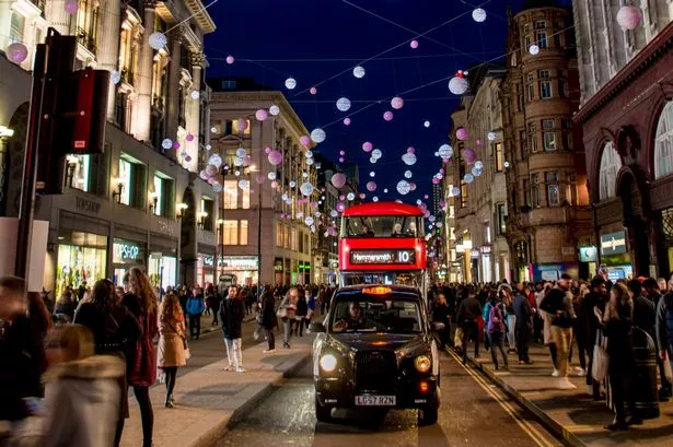 The Christmas lights entice people to spend money - but experts are urging everyone to plan ahead