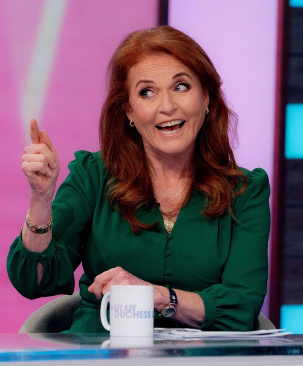 Sarah was a guest on Loose Women