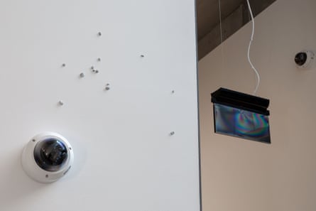 Armanious’s 2015 work Logos, pictured inside Hany Armanious: Stone Soup, at the Buxton Contemporary in Melbourne. Courtesy the artist and Phillida Reid, London.