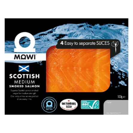 Asda MOWI Superior Scottish Smoked Salmon 100g
