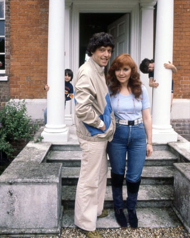 Stoppard with his second wife, Miriam, in 1982.