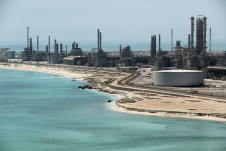 Aramco’s Ras Tanura oil refinery and terminal