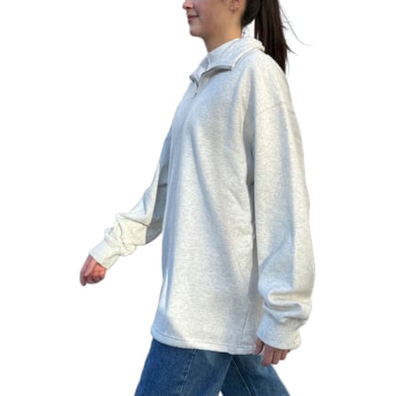 Brandy Melville Missy Collar Sweatshirt