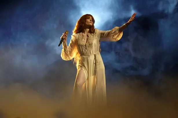 Florence Welch  Florence + the Machine performs onstage