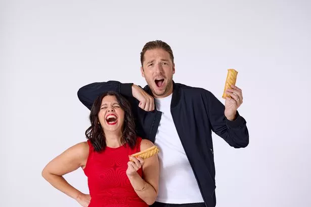 LadBaby's Mark & Rox love a sausage roll
