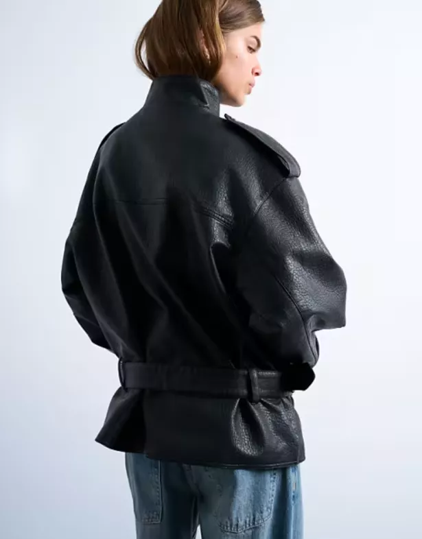 The Topshop's funnel bomber jacket is available at ASOS in its up to 70% off sale