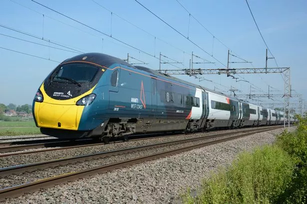 An Avanti West Coast train
