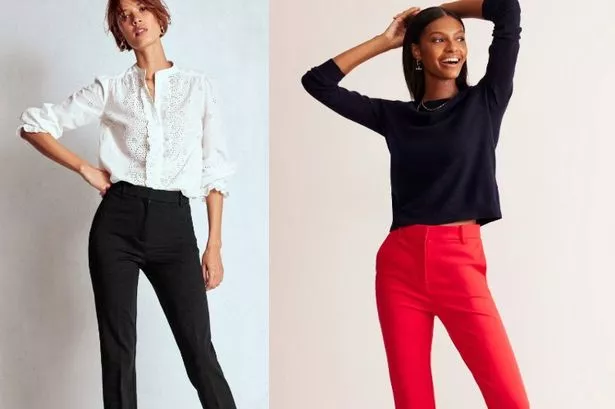 Person wearing trousers