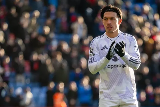 Lisandro Martinez during a Manchester United game
