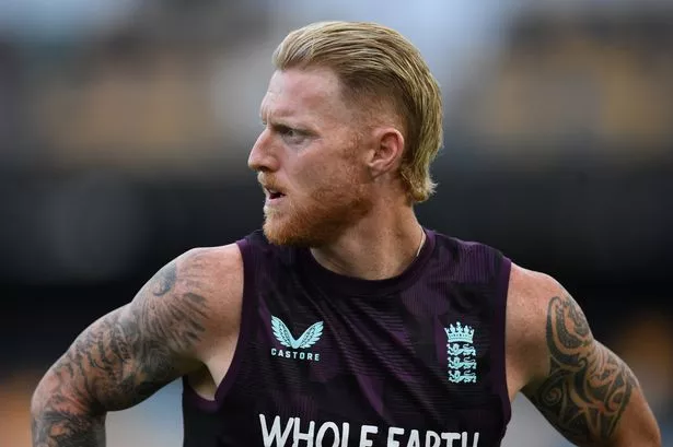 Ben Stokes during England training.
