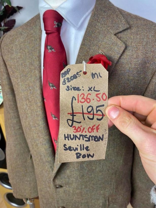 The Hugh Laurie Esq suit (Jam Press)