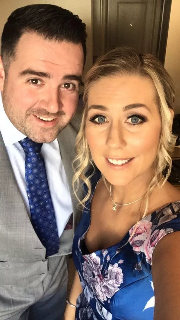 PIC FROM Kennedy News and Media (PIC SHOWS: NIALL MACCUAIG, 40, AND WIFE DEBRA MACCUAIG, 38, IN 2018 BEFORE HER CANCER DIAGNOSIS WHEN SHE BELIEVED HER YELLOWING APPEARANCE WAS DUE TO FAKE TAN) A mum believed her bronzed complexion was due to fake tanning for nights out - only to learn it was a symptom of CANCER. Debra MacCuaig developed a new, strange itch that she initially thought was due to a reaction to a washing detergent or moisturiser. The 38-year-old teacher also noticed she was looking particularly tanned, but put this down to fake tanning more than usual for social plans. DISCLAIMER: While Kennedy News and Media uses its best endeavours to establish the copyright and authenticity of all pictures supplied, it accepts no liability for any damage, loss or legal action caused by the use of images supplied and the publication of images is solely at your discretion. SEE KENNEDY NEWS COPY - 0161 697 4266