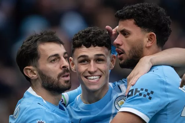 Phil Foden struck twice to give City victory over Leeds