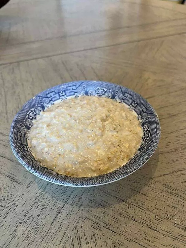 Porridge in a bowl