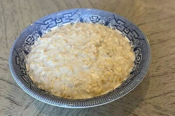 Porridge in a bowl