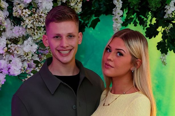 Freddy Brazier and his partner Holly Swinburn at the Daily Mirror 2025 Pride of Britain Awards 