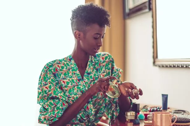 Young woman at homeYoung woman at home